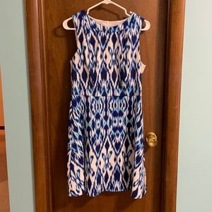 Blue Aline dress